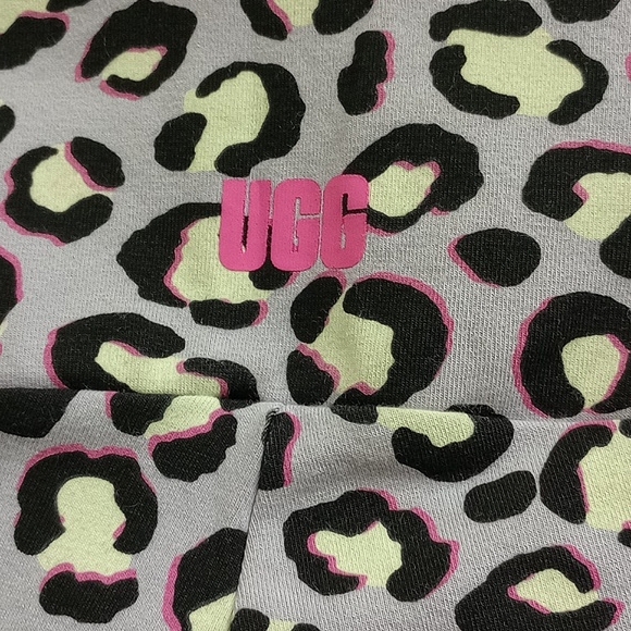 🆕 UGG "W SAYLOR" PURPLE & BLACK ANIMAL PRINT LEGGINGS - Picture 8 of 12